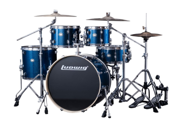 LEE52203 Element Барабанная установка, синяя, 2 коробки, Ludwig