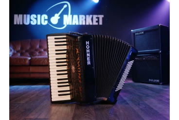 HOHNER Bravo III 96 black - Аккордеон 7/8