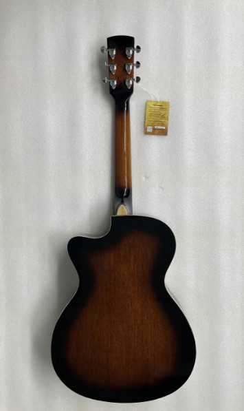 SDG-738CEQ Электро-акустическая гитара с резонатором, санберст, Caraya