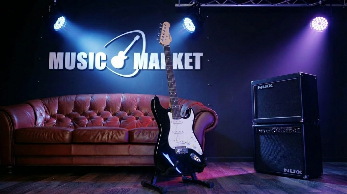 L-G1-ST-BK Электрогитара, черная, Smiger