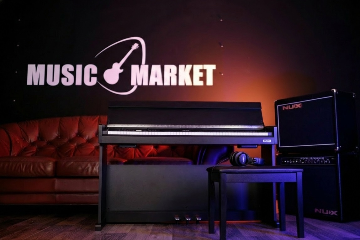 NCK-330-BK Цифровое пианино на стойке с педалями, черное, Nux