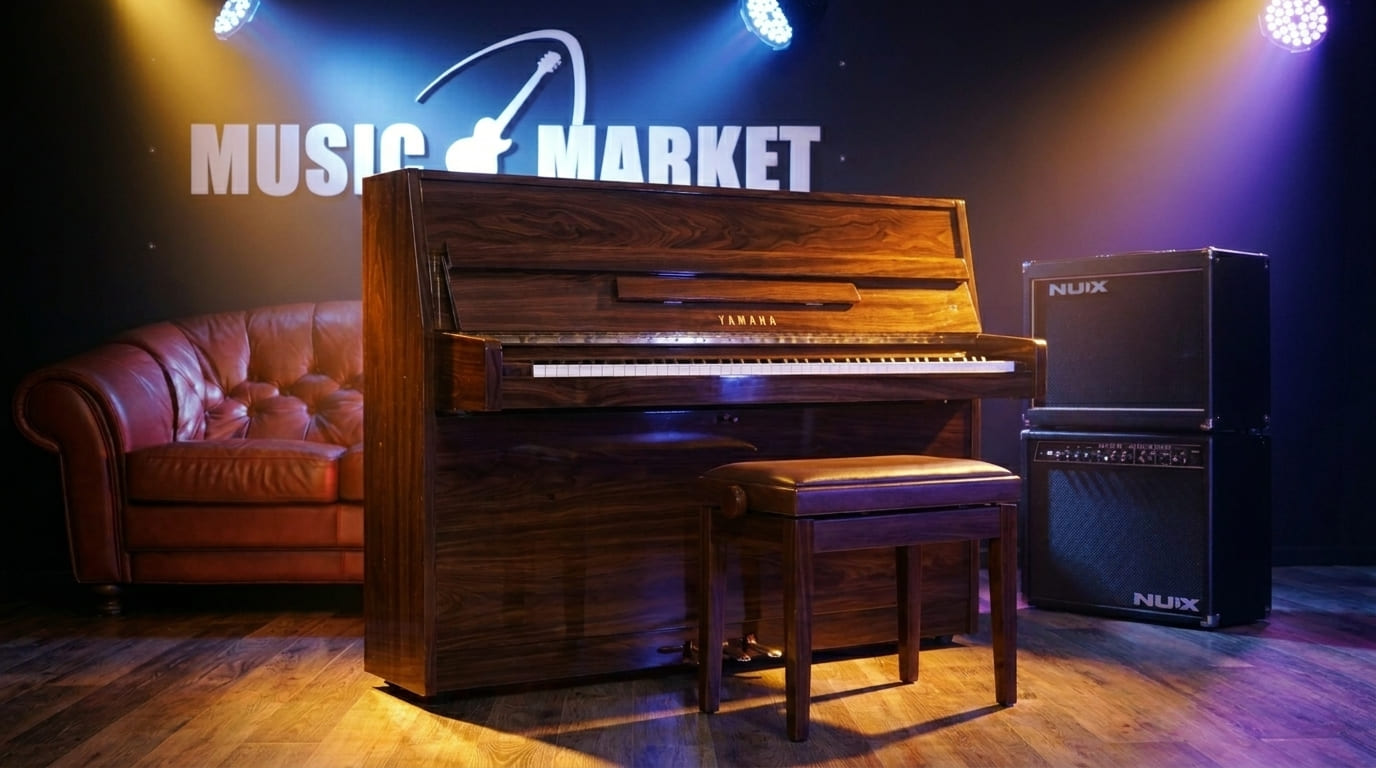 Акустическое пианино Yamaha JU109 OPDW - тёмный орех матовый