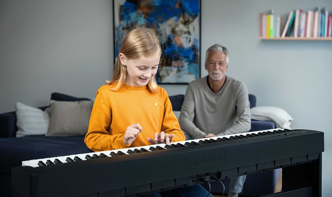 Цифровое пианино Kawai ES60 B (черное)