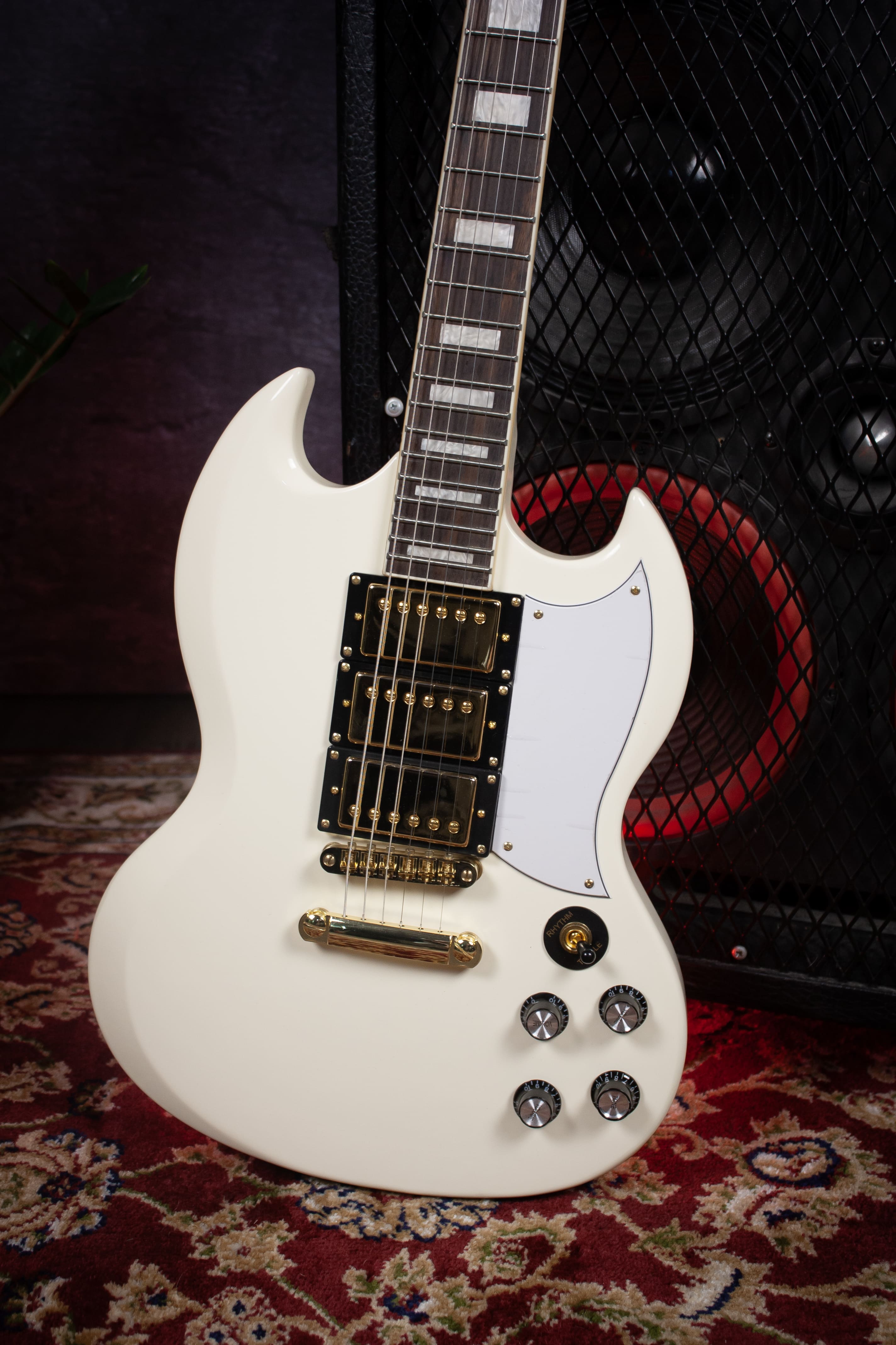 Электрогитара Harley Benton DC-600 VI Vintage Bundle