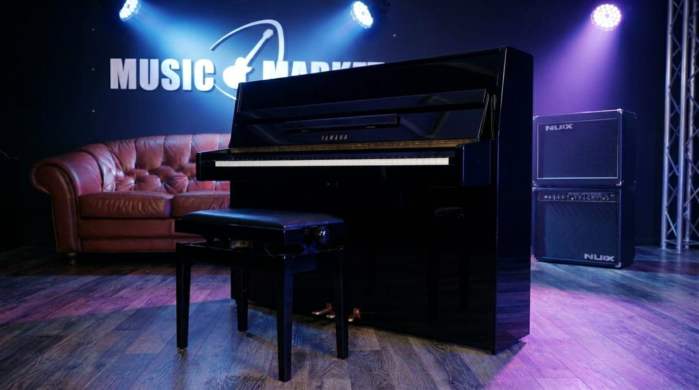 Трансакустическое пианино с банкеткой Yamaha JU109 TC3 PE