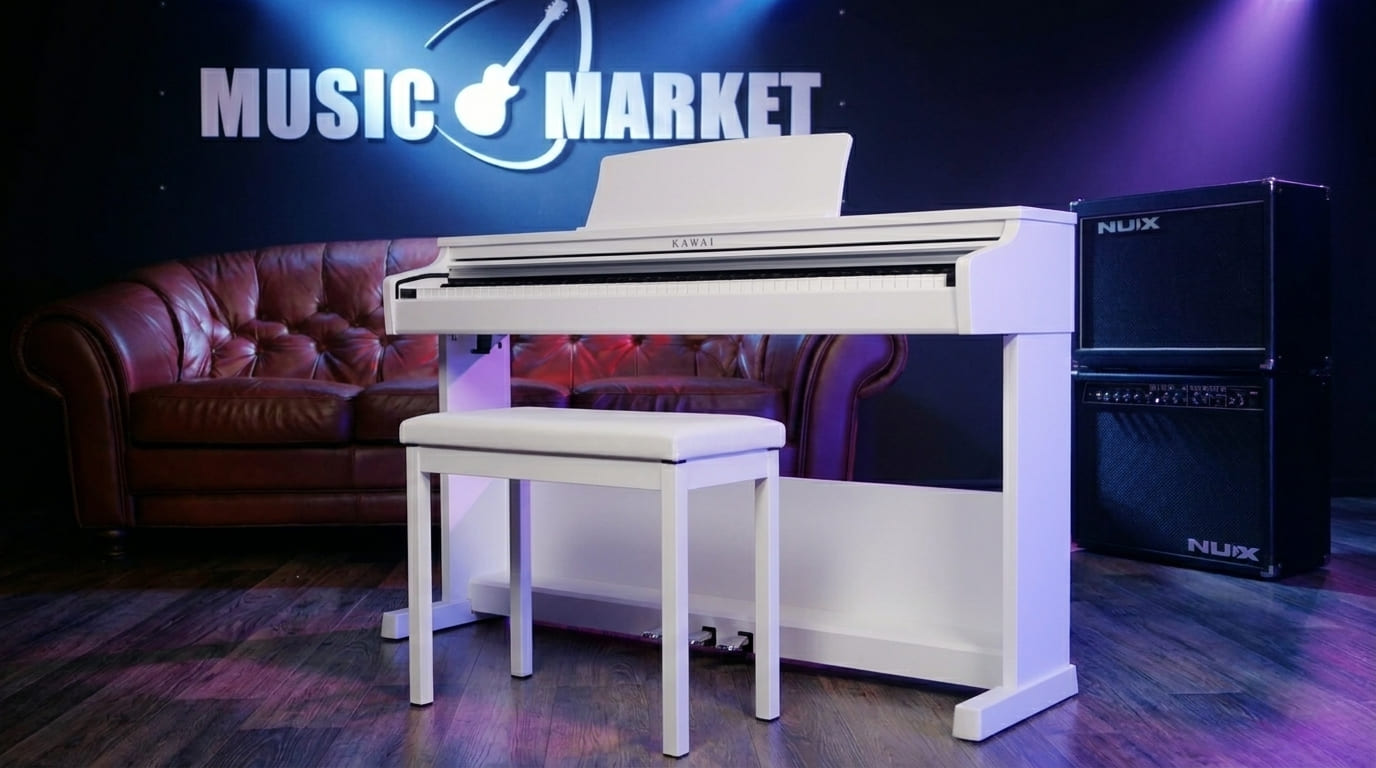 Цифровое пианино с банкеткой Kawai CX102 W
