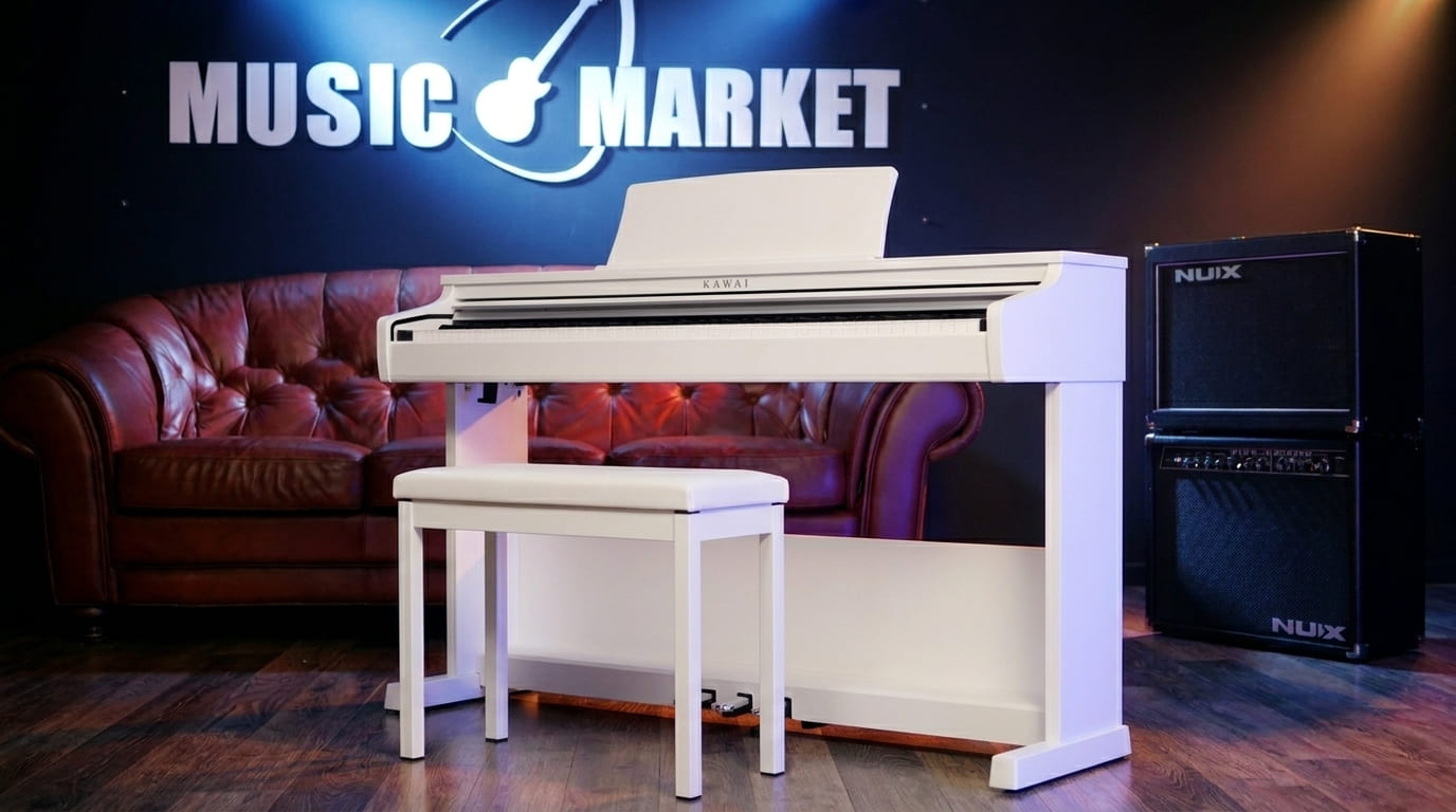 Цифровое пианино с банкеткой Kawai CX102 W