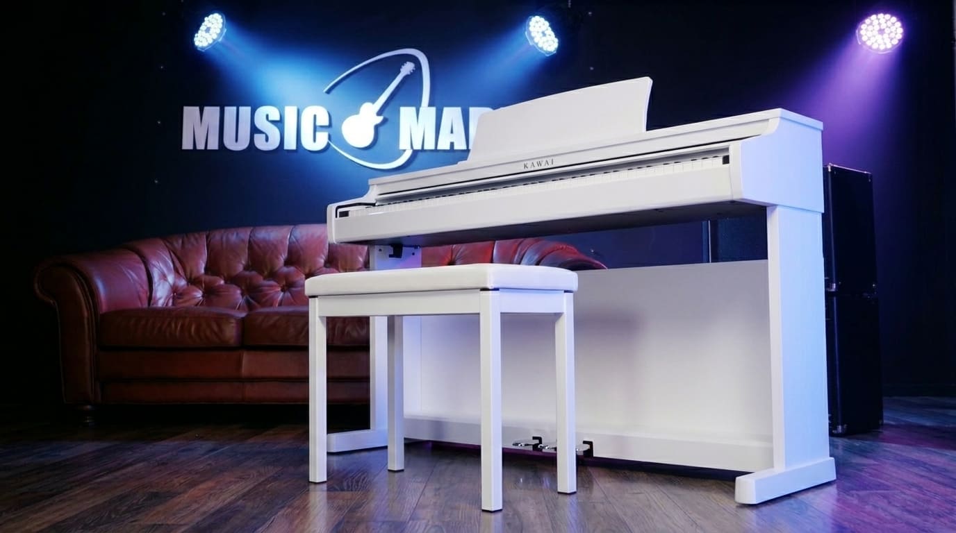 Цифровое пианино с банкеткой Kawai CX202 W