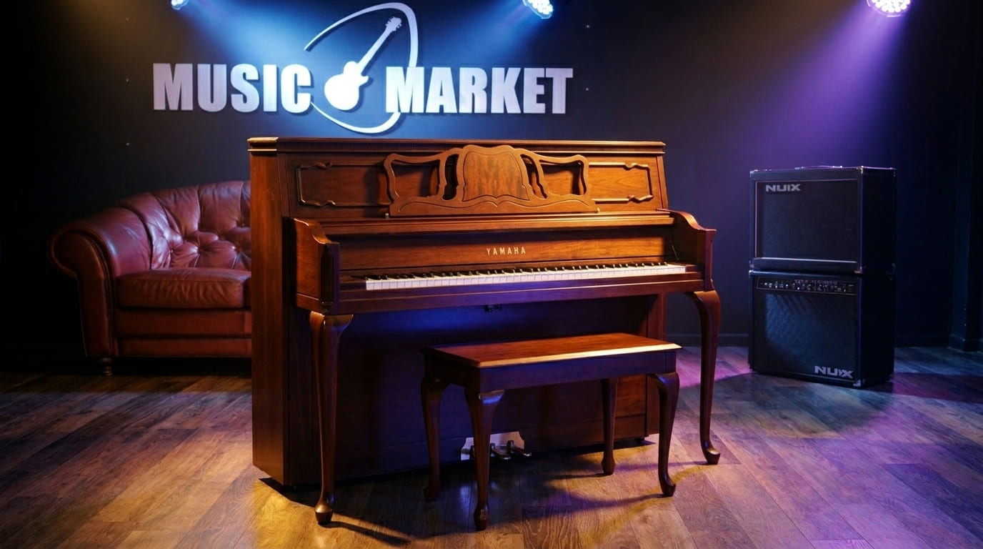 Акустическое пианино Yamaha P660QA - коричневая вишня