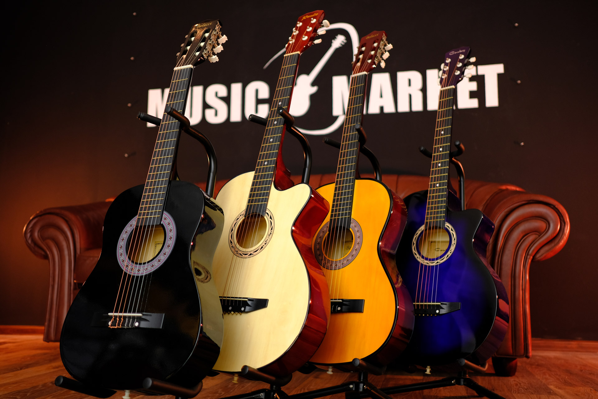 Гитара Акустическая 6-струнная Amistar N61BR