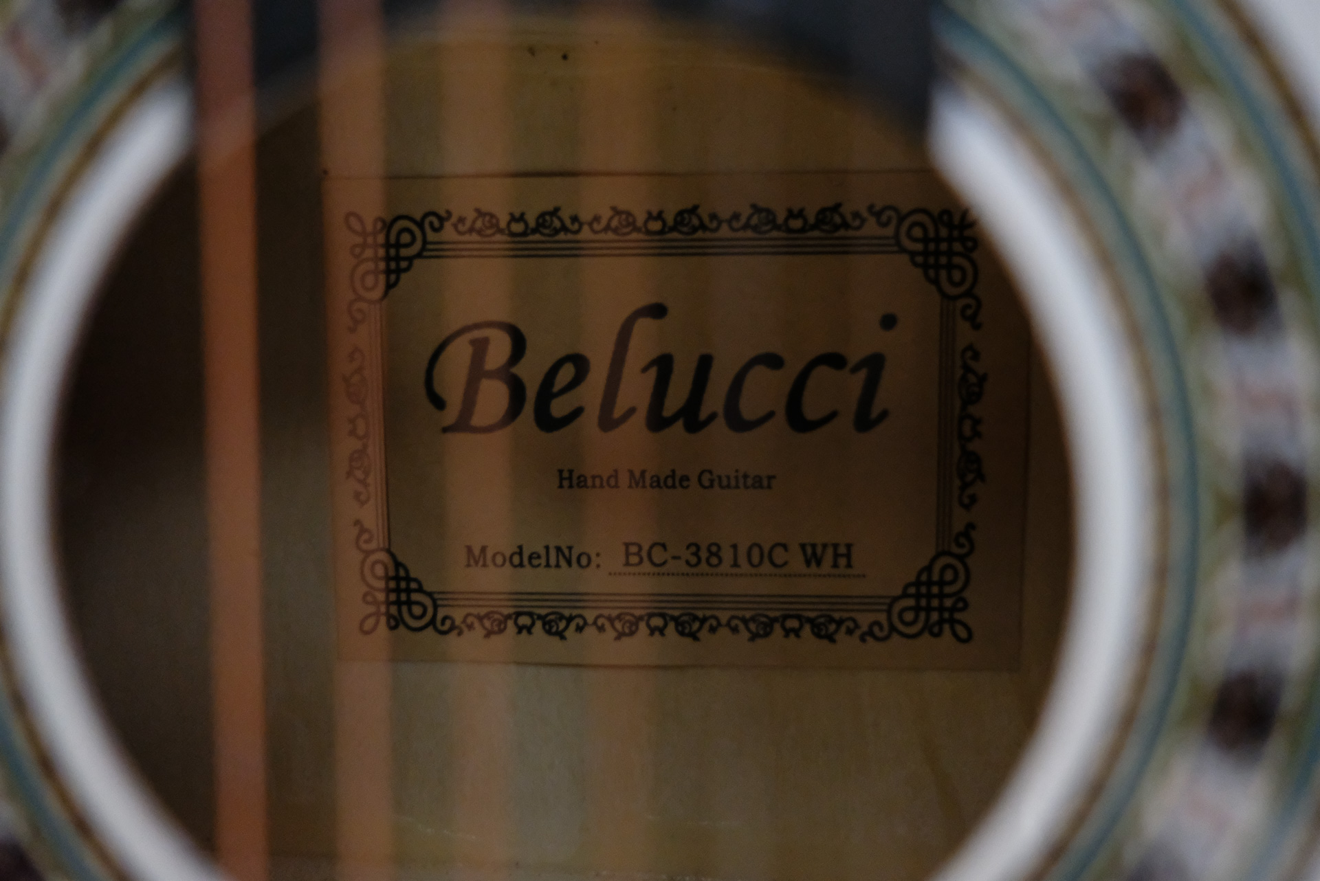 Акустическая гитара Belucci BC3810 WH