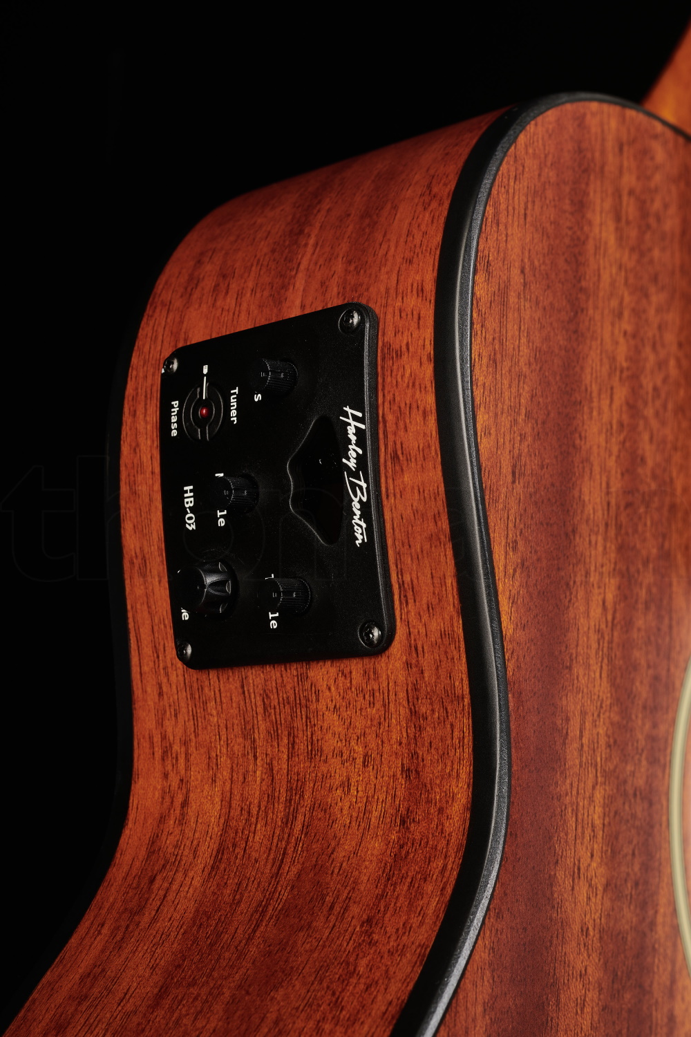 Электроакустическая гитара Harley Benton GS-Travel-E Mahogany