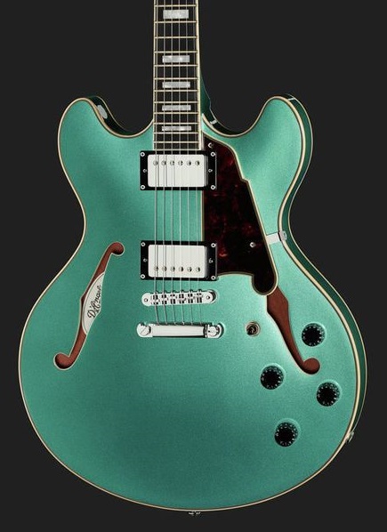 Полуакустическая электрогитара DAngelico Premier DC OC Stopbar