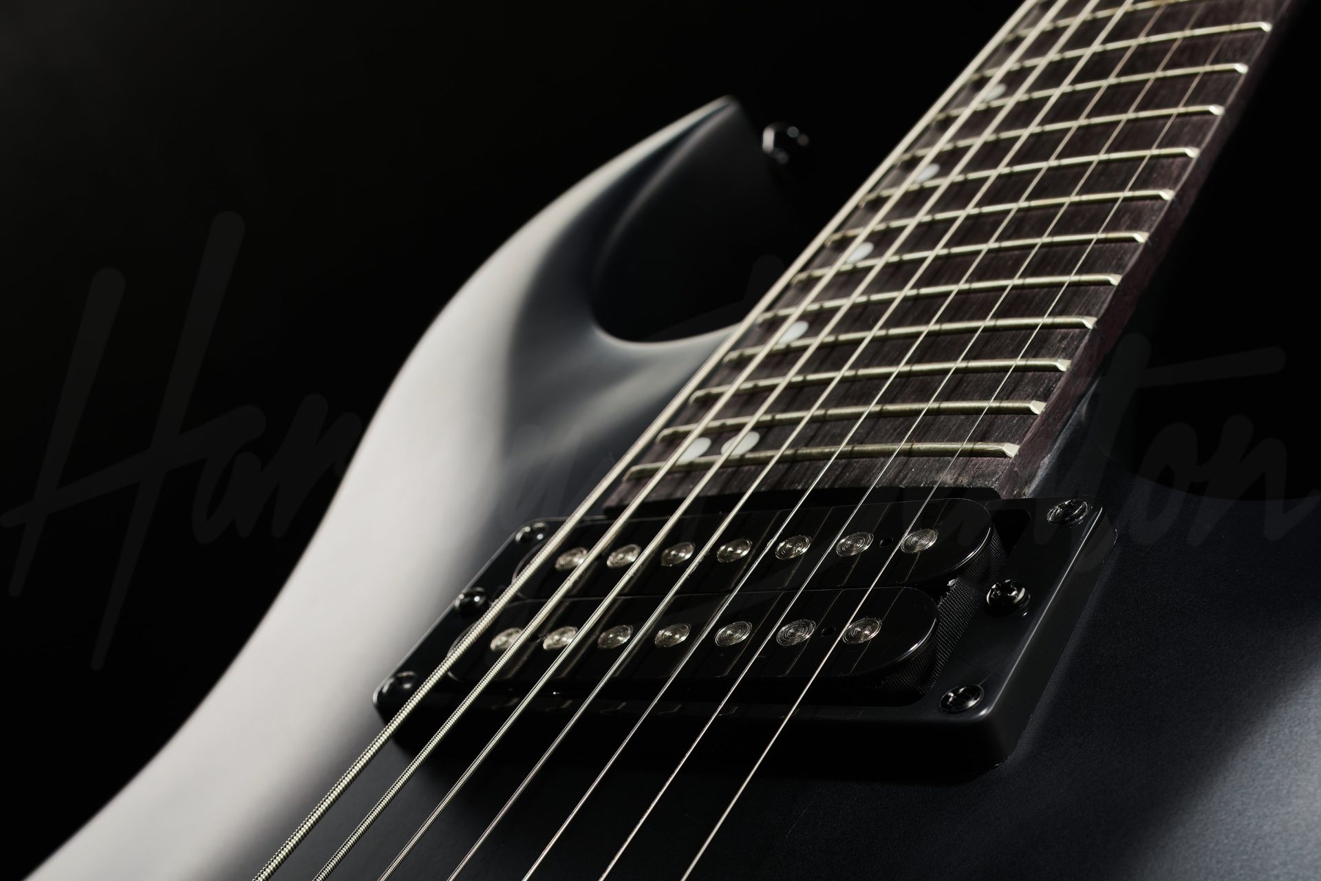 Электрогитара 7 струн Harley Benton Baritone-7 SBK