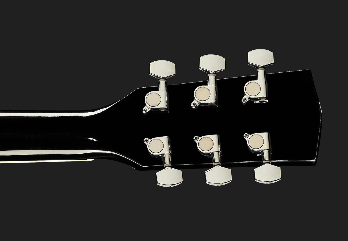 Электроакустическая гитара Harley Benton D-120CE BK