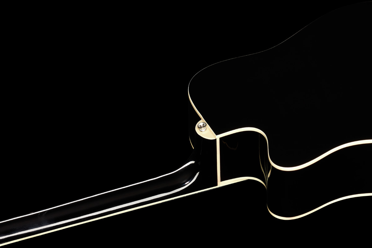 Электроакустическая гитара Harley Benton D-120CE BK