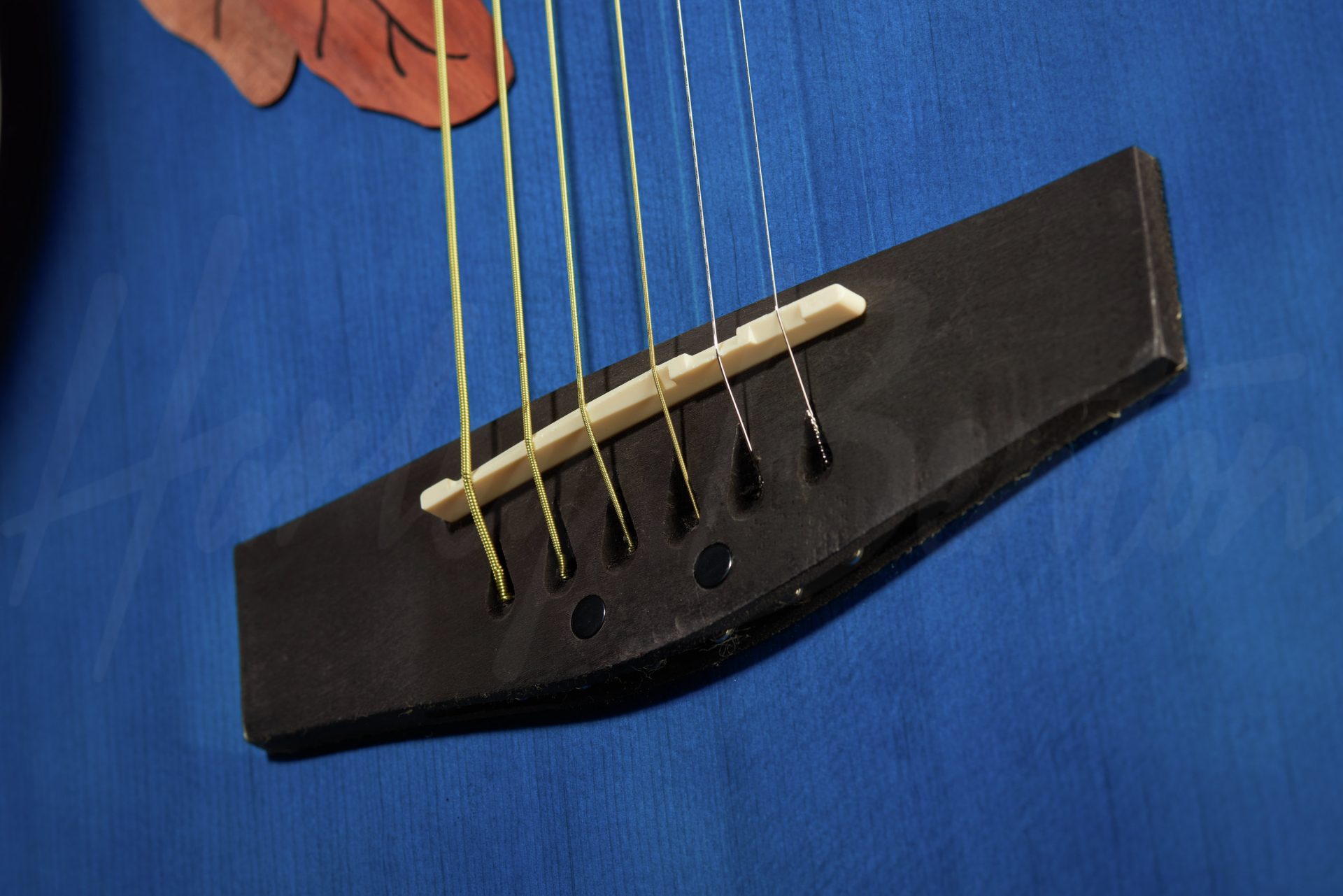 Электроакустическая гитара Harley Benton HBO-850 Classic Blue