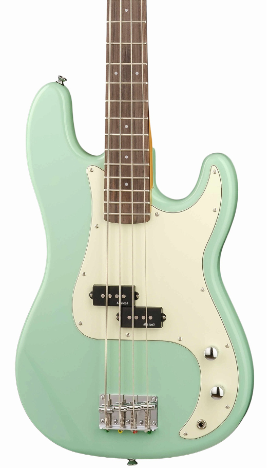 JMFPB80RASG Бас-гитара PB80RA, зеленая, Prodipe