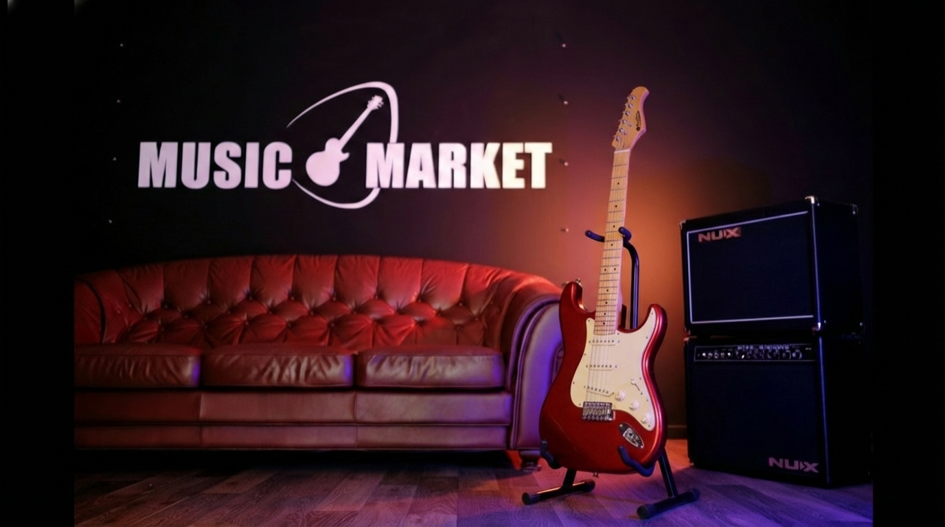 JMFST80MACAR ST80MA Электрогитара, красная, Prodipe