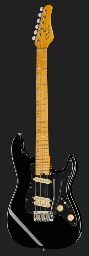 Электрогитара Schecter MV-6 Gloss Black BB MN MF
