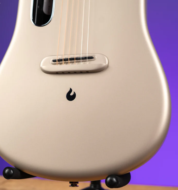 Lava ME 4 38 Soft Gold трансакустическая гитара с чехлом, цвет золотой