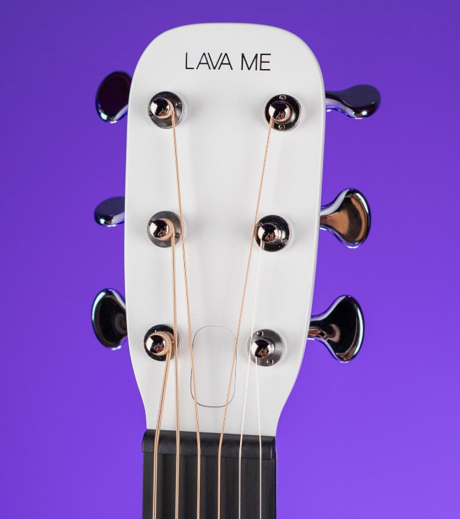 Lava ME 4 38 White трансакустическая гитара с чехлом, цвет белый