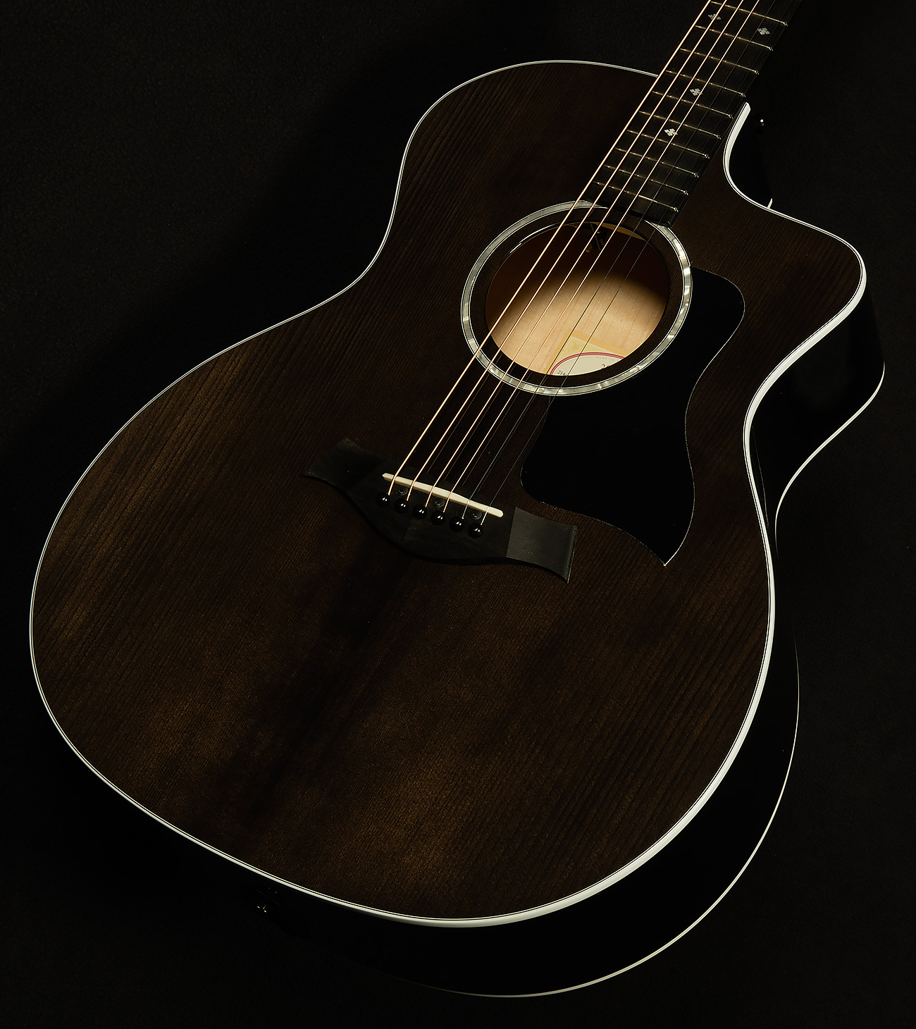 Электроакустическая гитара Taylor 224ce DLX deluxe LTD, Trans Grey