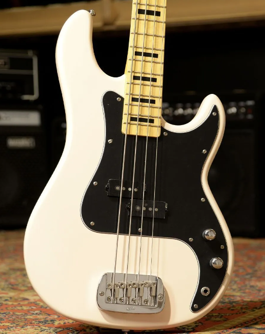 Бас гитара G&L Tribute LB-100 Olympic White MP Poplar