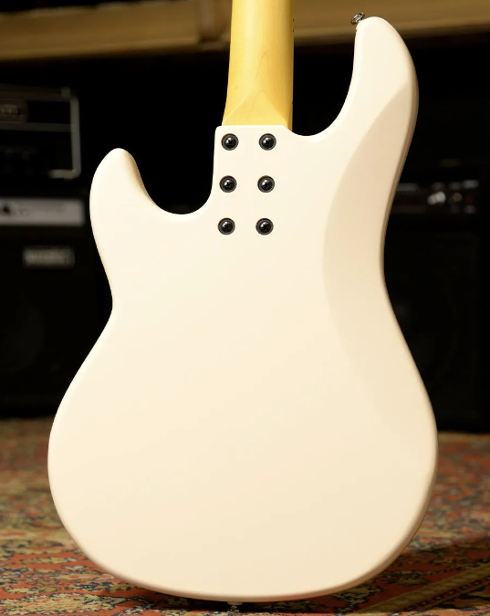 Бас гитара G&L Tribute LB-100 Olympic White MP Poplar