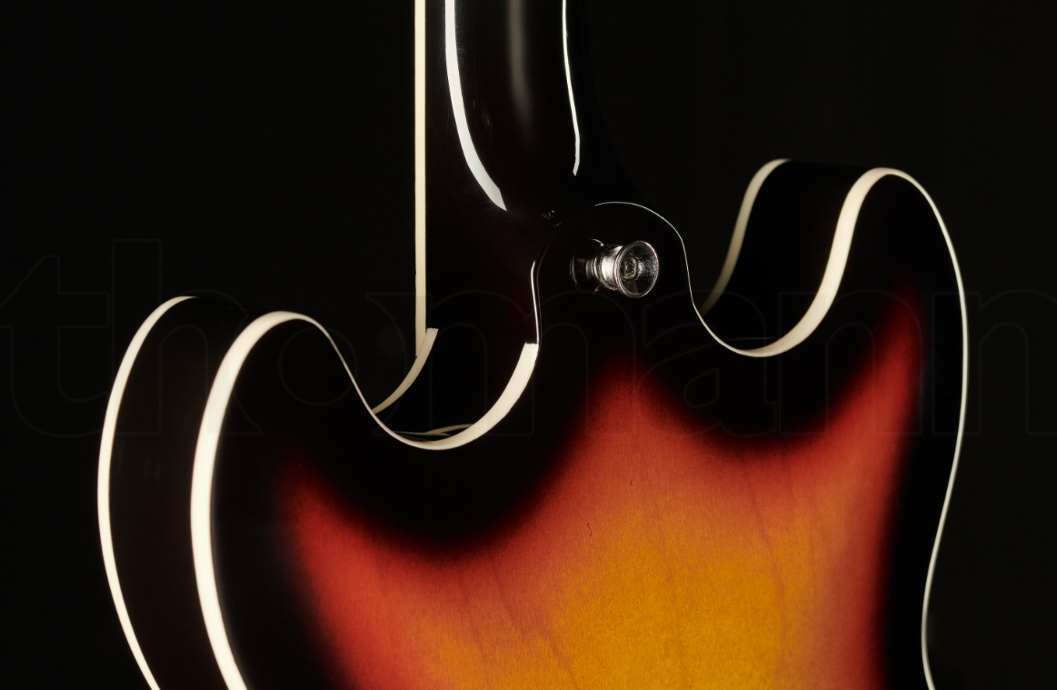 Полуакустическая гитара Harley Benton HB-35Plus Vintage Burst