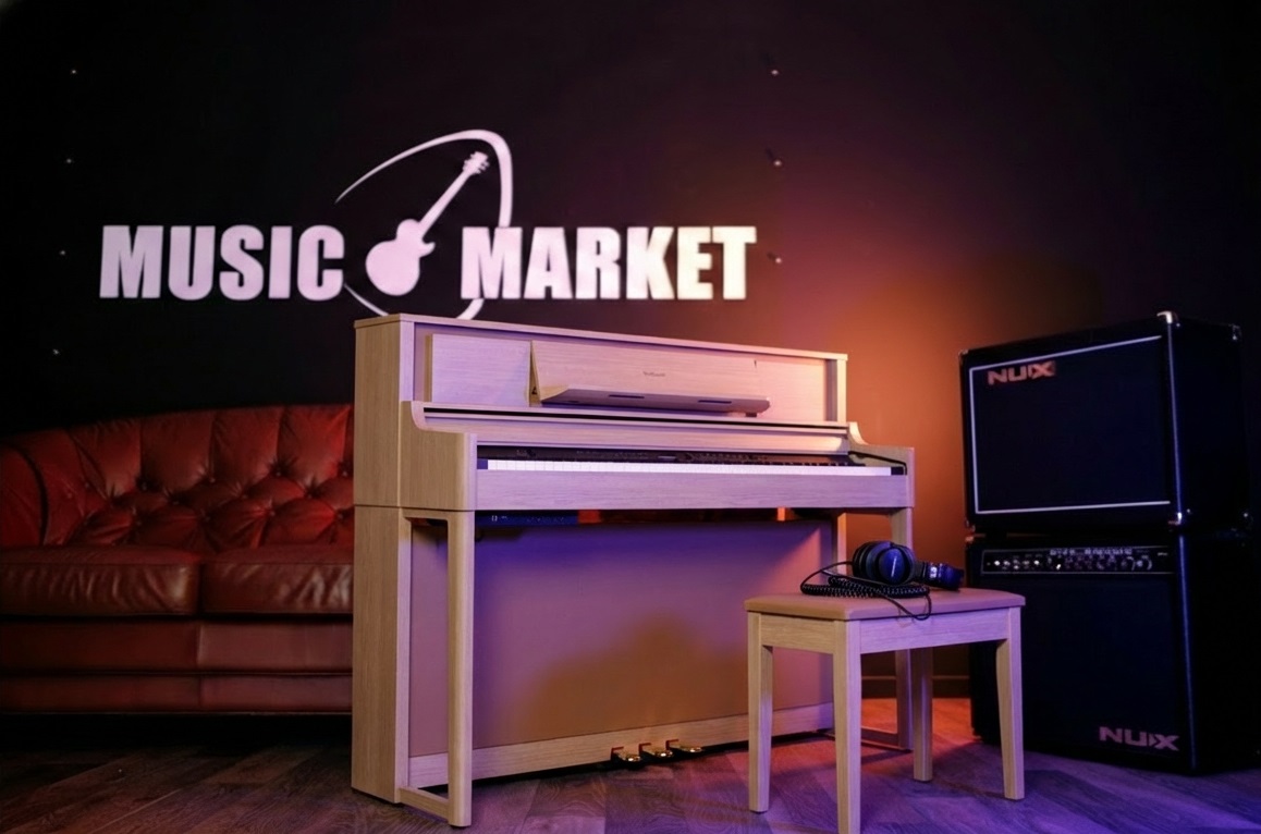 Цифровое пианино Roland LX-705 LA - белёный дуб