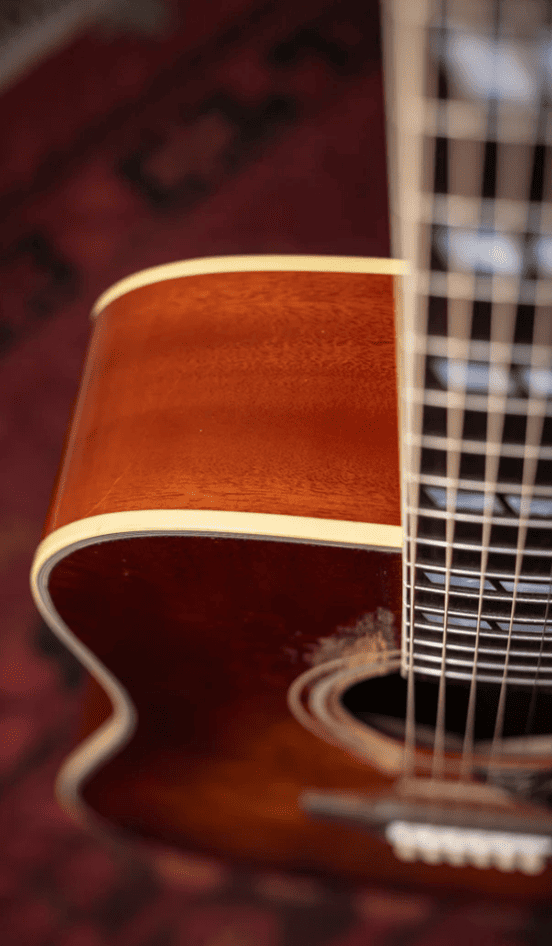 Акустическая гитара Gibson 1960 Hummingbird Heavy Aged Washed Cherry Sunburst