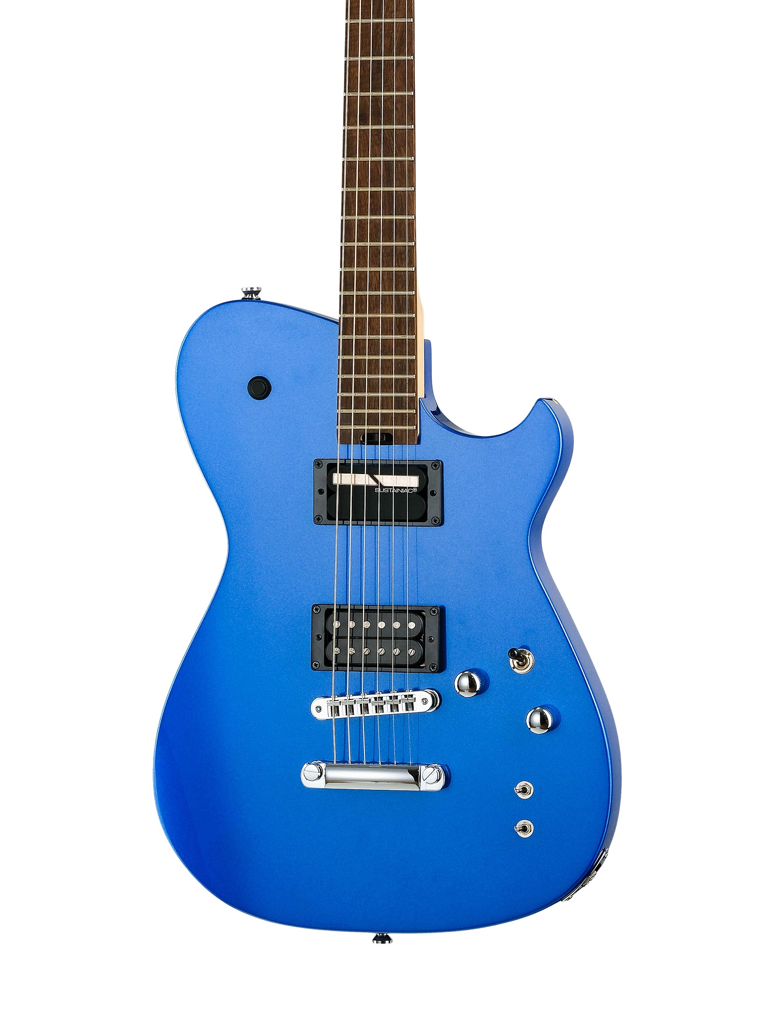 MBM-2H-Sustainiac-BBE META Series Электрогитара, синяя, Cort