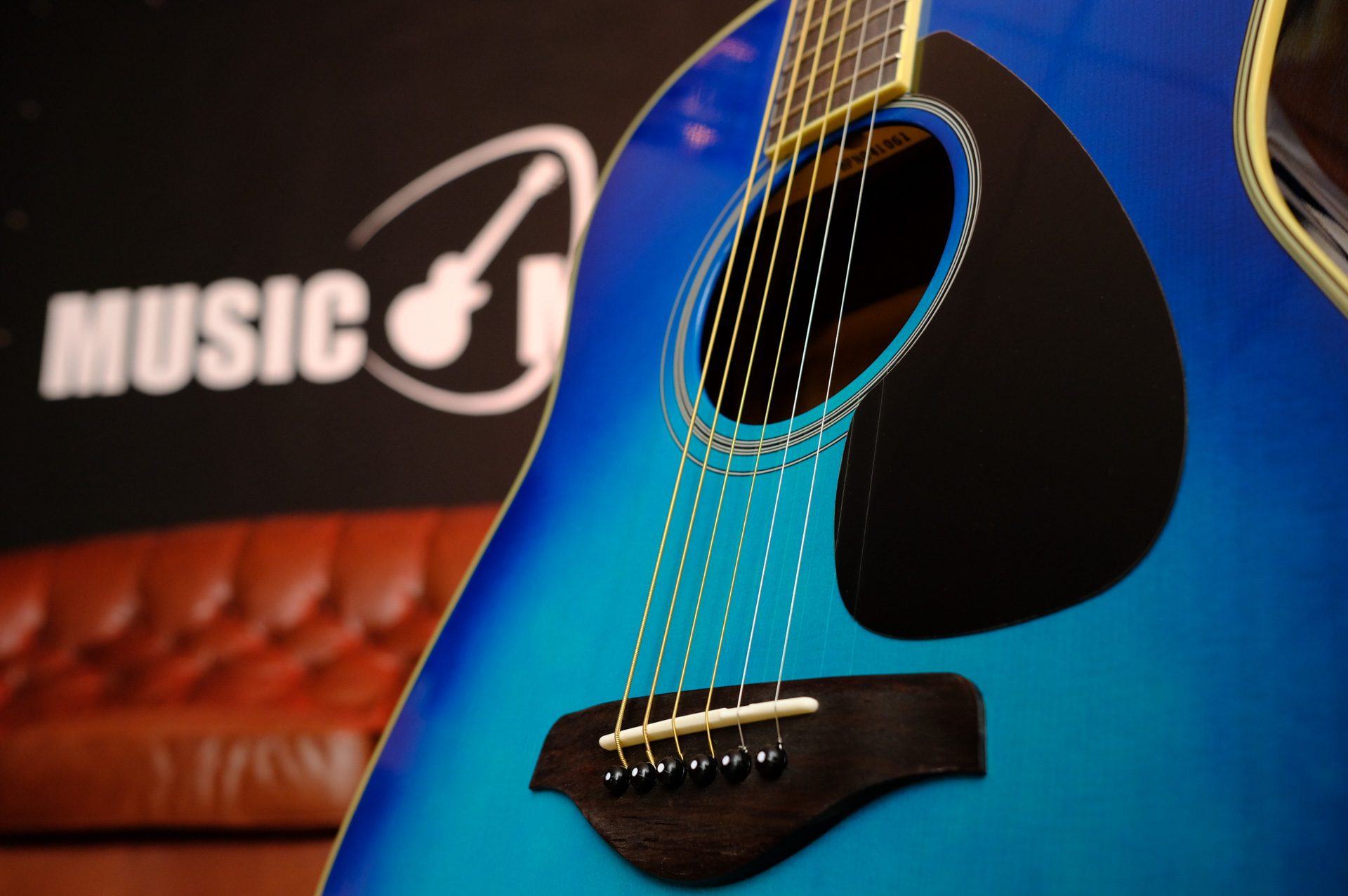 Акустическая гитара Yamaha FG820 SUNSET BLUE