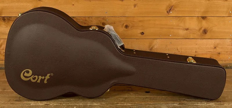 Gold-A10-Cocobolo-WCASE-NAT Gold Series Электро-акустическая гитара, с чехлом, Cort