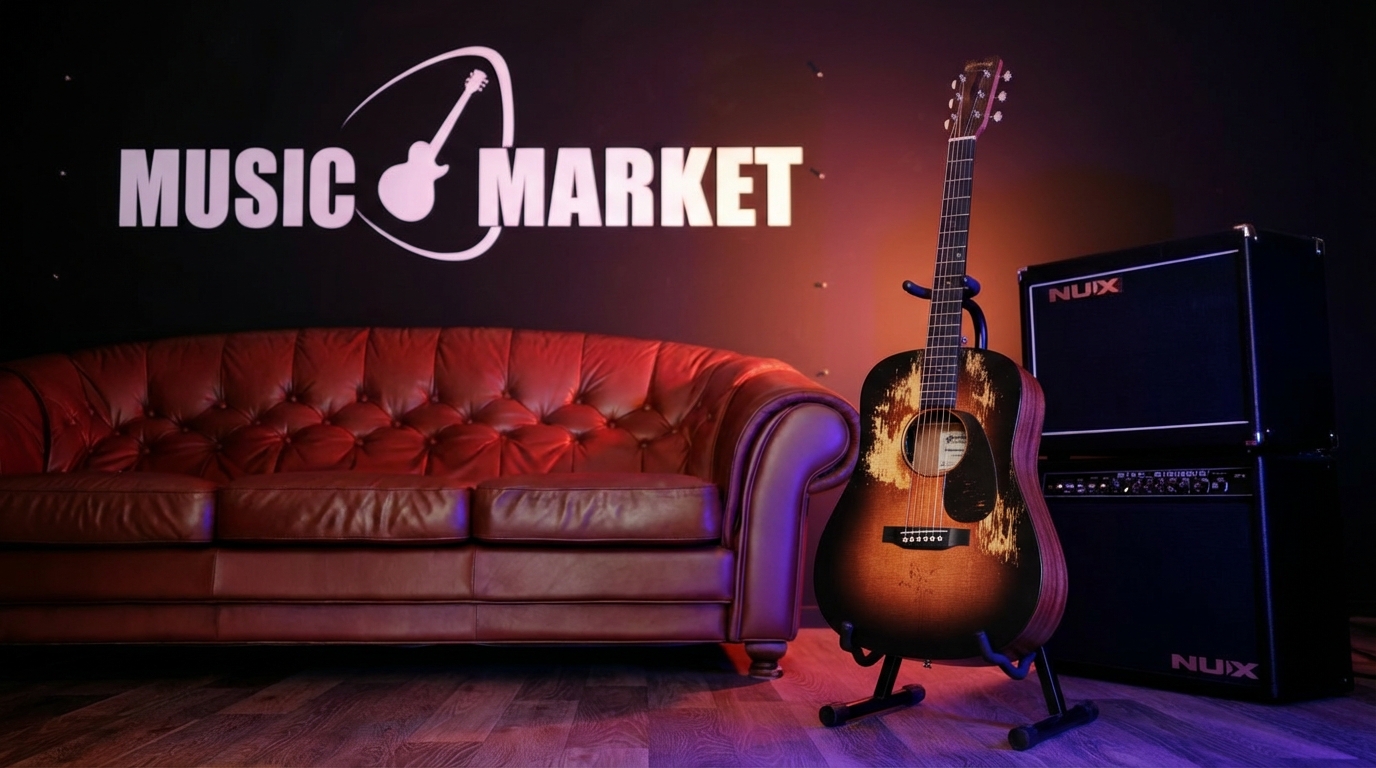 Акустическая гитара Martin Guitar D Jr E Street Legend Burst