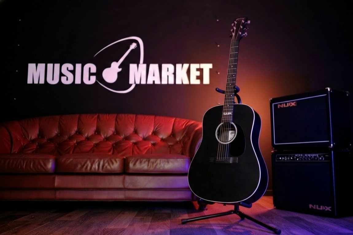 Электроакустическая гитара Martin Guitar DX Johnny Cash