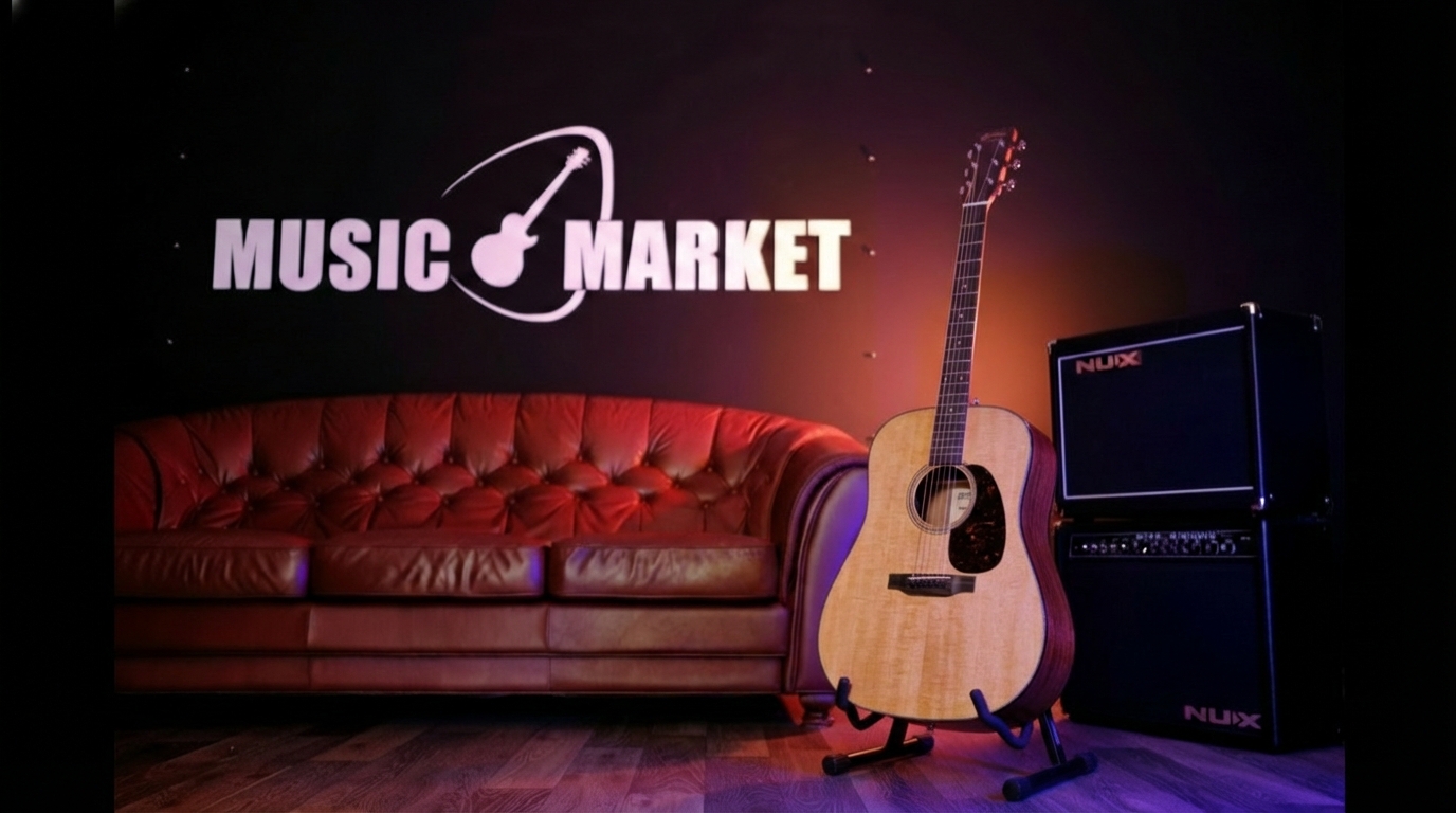 Электроакустическая гитара Martin Guitar D-12E Retro Nat