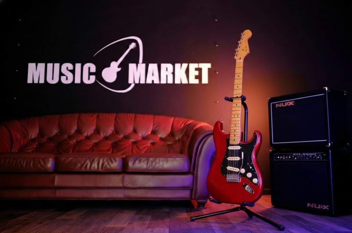 Электрогитара Fender Am Ultra II Strat MN SRD