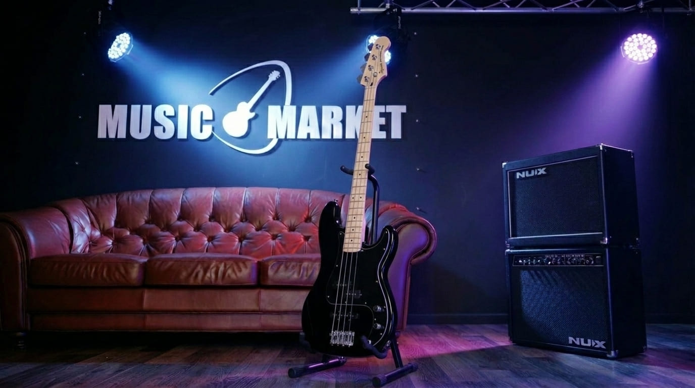 Бас гитара Squier Affinity P Bass MN PJ BK