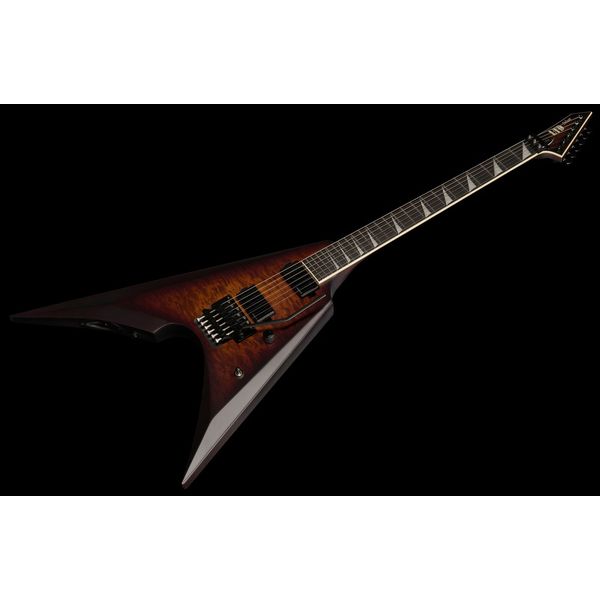 Электрогитара ESP LTD Arrow QM Dark Brown Burst