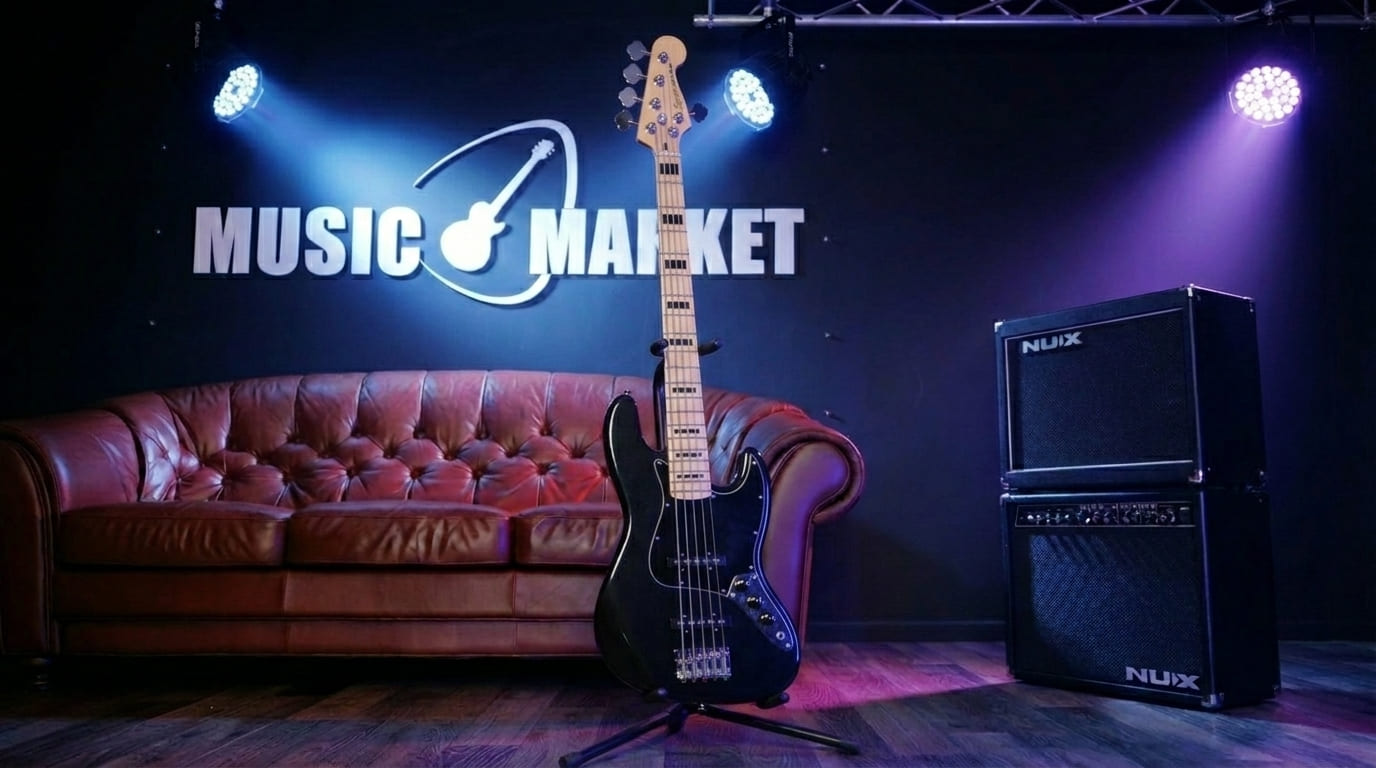 Бас гитара Squier Affinity ACT Jazz Bass V BKM