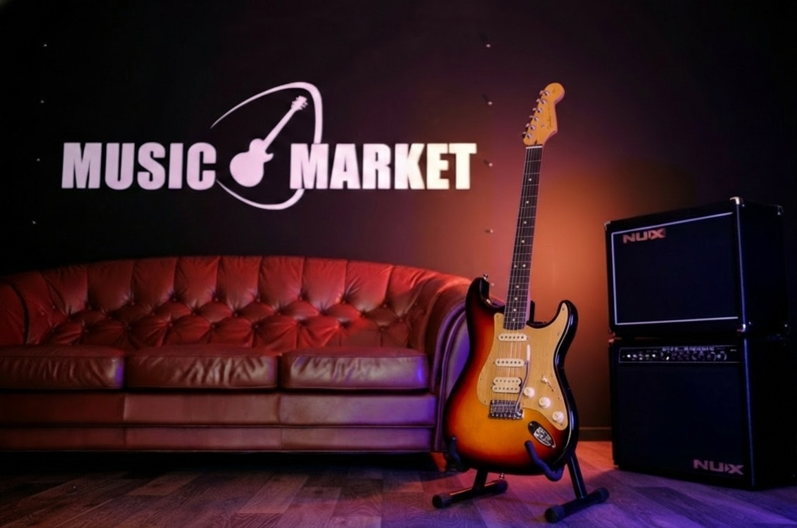 Электрогитара Fender Am Ultra II Strat HSS EB UBST