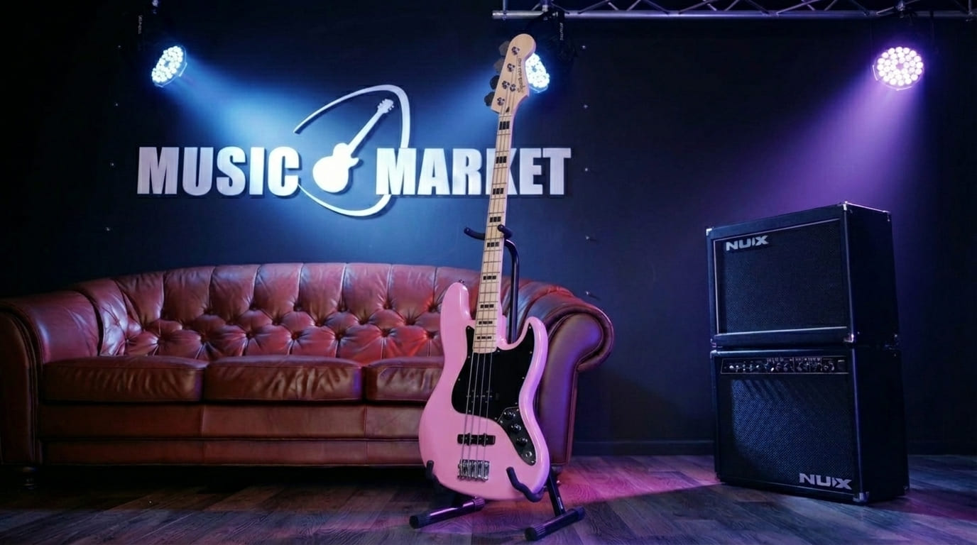 Бас гитара Squier Exclusive Affinity J Bass FPK