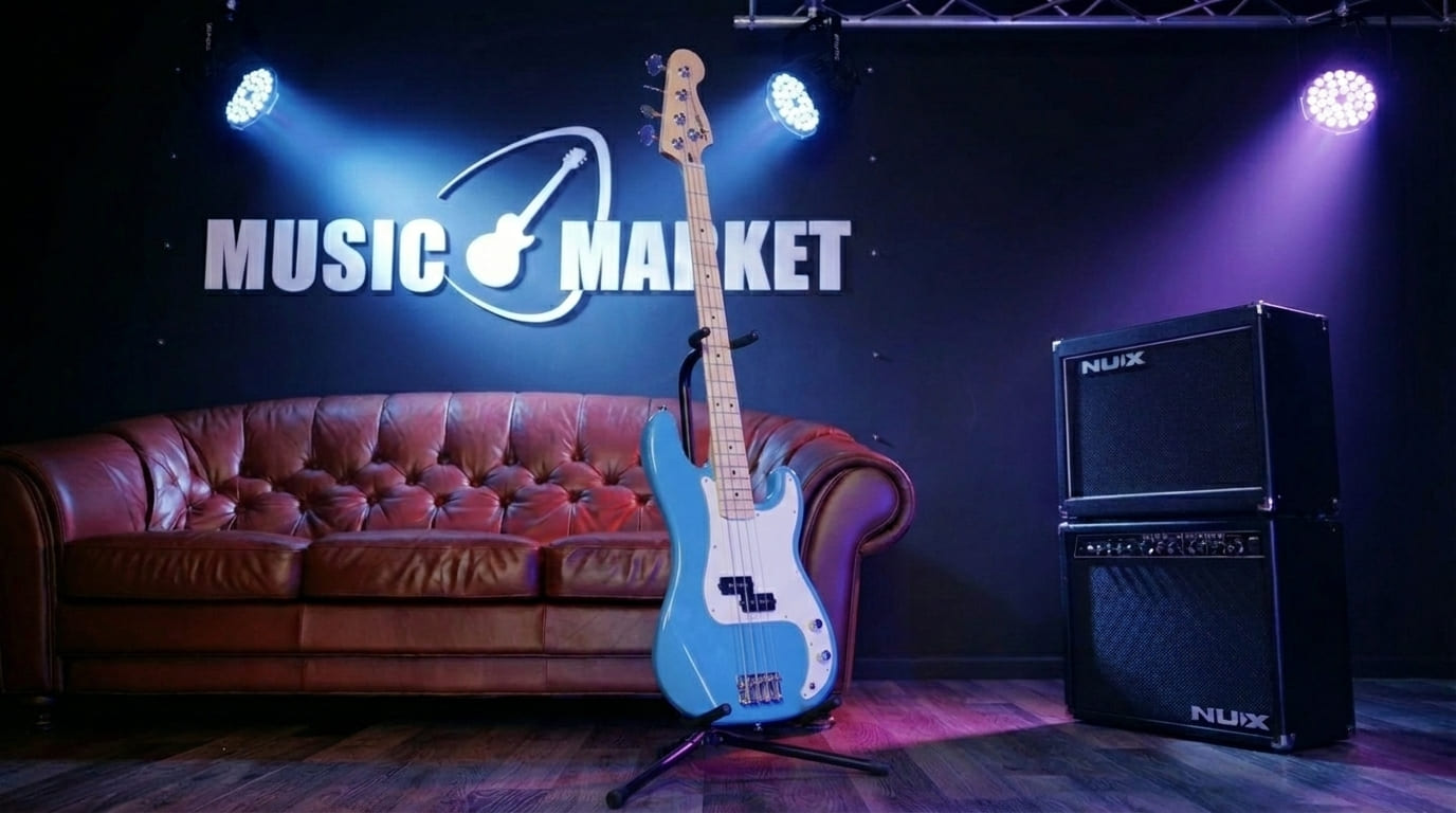 Бас гитара Squier Sonic Precision California BL