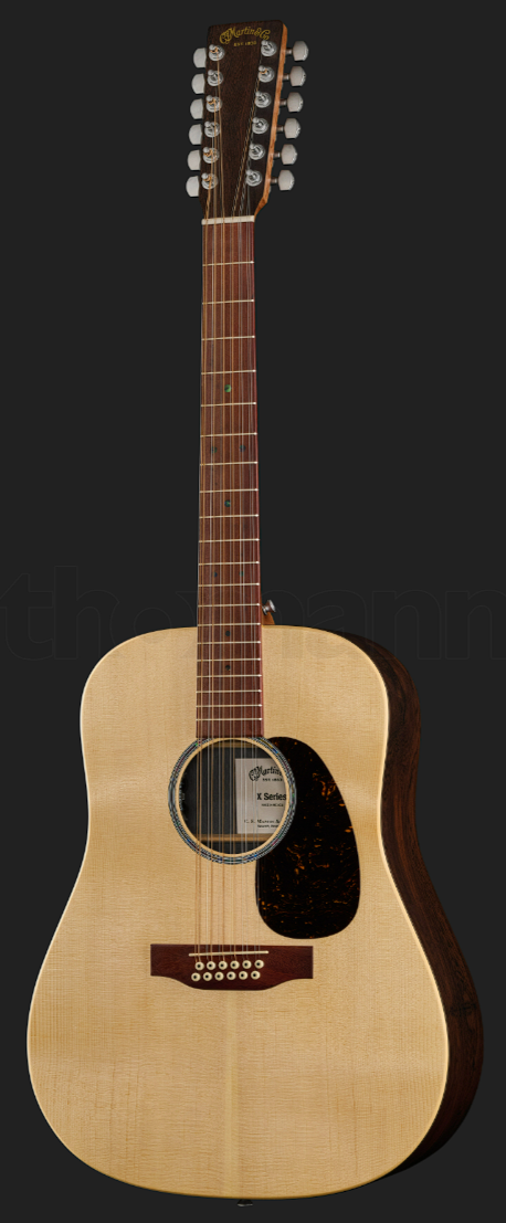 Электроакустическая гитара Martin Guitar D-X2E 12-String Rosewood 12-струнная