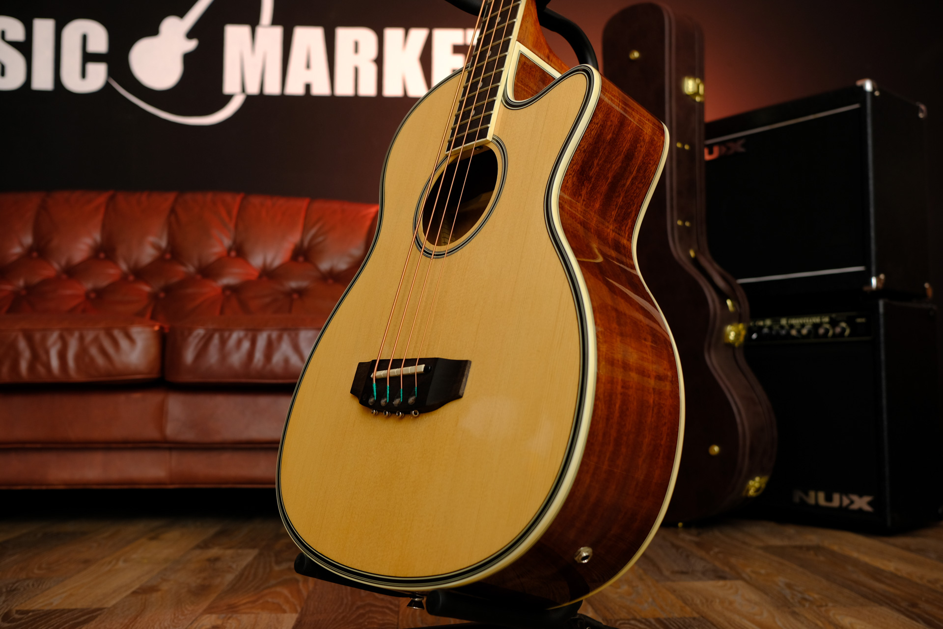 Акустическая бас-гитара Caraya FB711CEQ-N