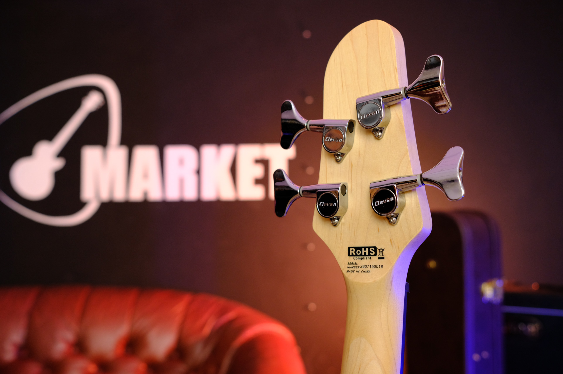 Бас-гитара Clevan CPB-10-BK