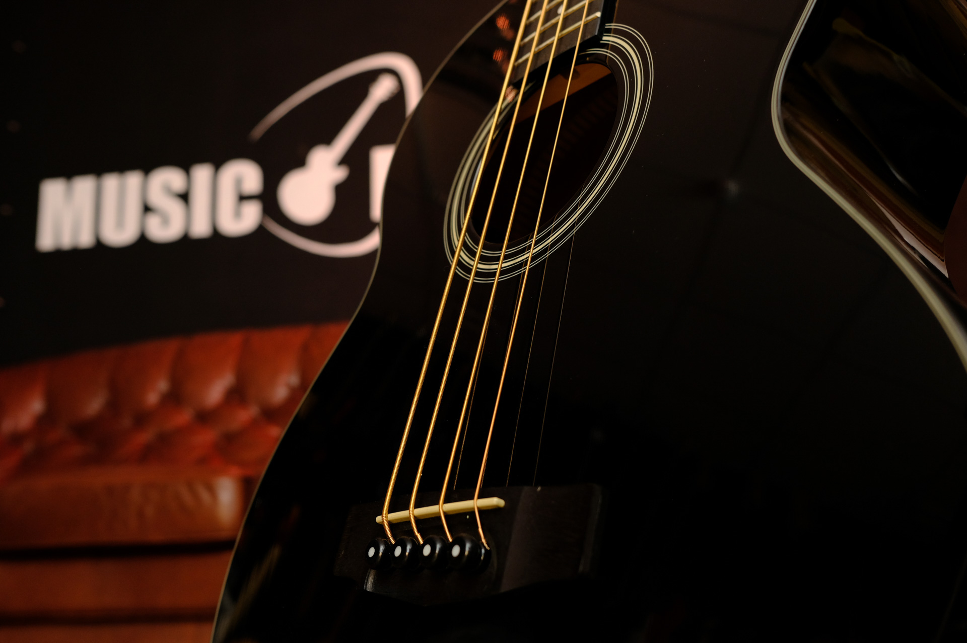 Бас-гитара Cort Acoustic Bass Series SJB5F-BK