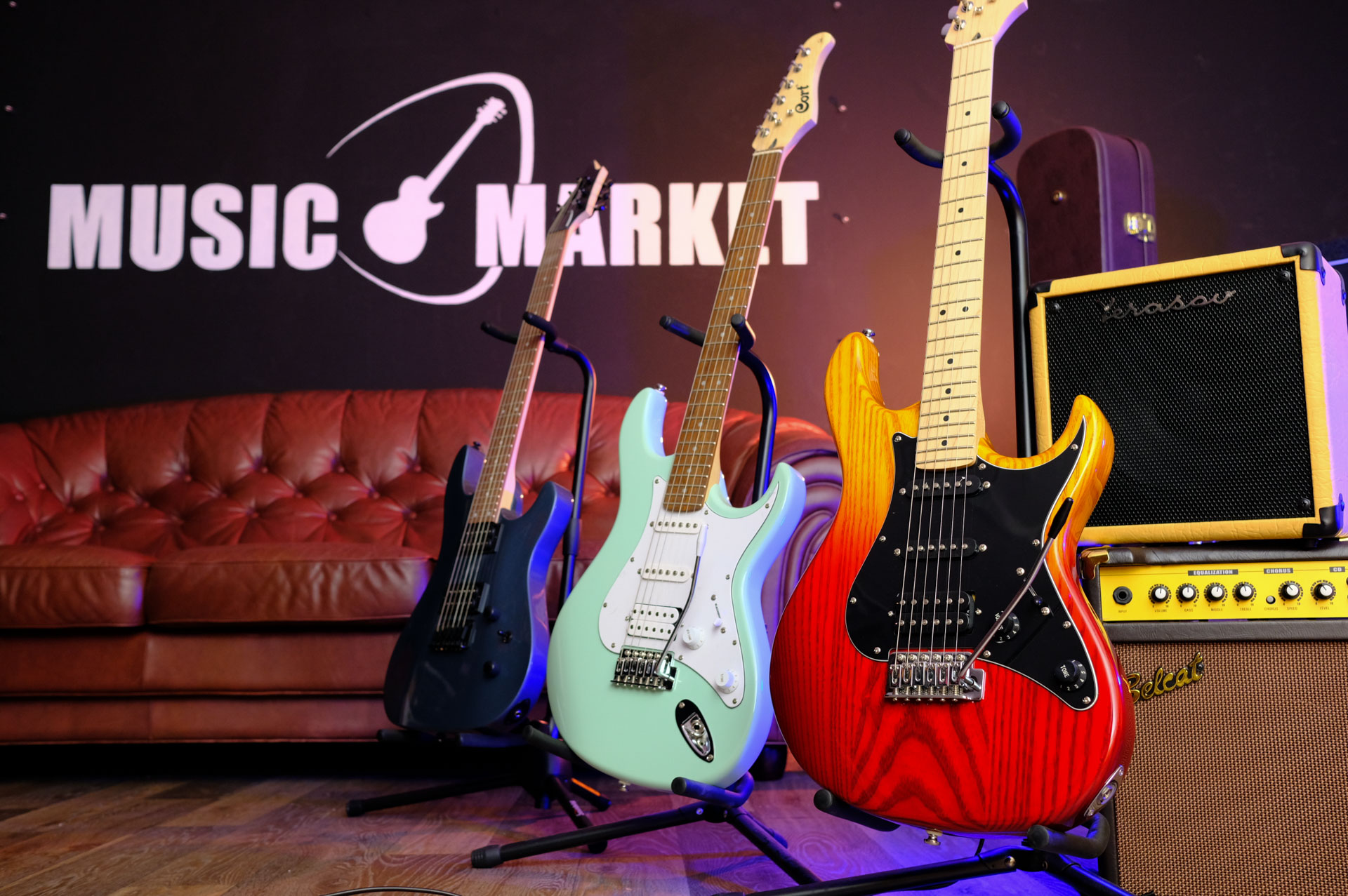 Электрогитара Caraya E252TRDS